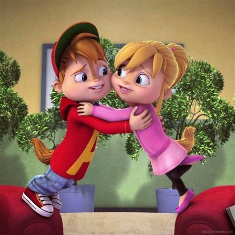 alvin and his girlfriend|Alvin and The Chipmunks